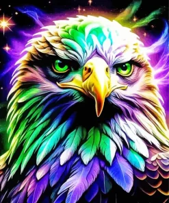 Eagle Eyes Diamond Painting