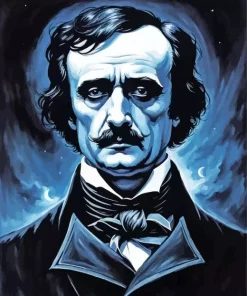 Edgar Allan Poe Diamond Painting