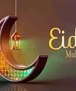 Eid Mubarak Art Diamond Painting
