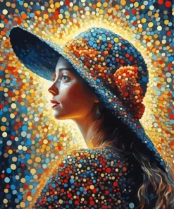 Elegant Hat Diamond Painting