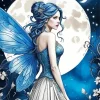 Fairy And Moon Diamond Painting
