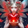 Fairy Red Art Diamond Painting