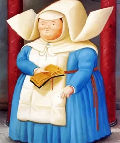 Fat Nun Art Diamond Painting