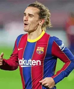 FC Barcelona Griezmann Art Diamond Painting