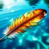 Feather Floating Art Diamond Painting