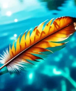 Feather Floating Art Diamond Painting