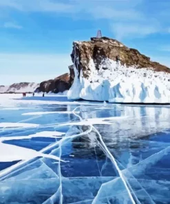 Frozen Lake Diamond Painting