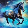 Galaxy Dreamy Horse Diamond Painting