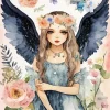 Girl With Wings Diamond Painting