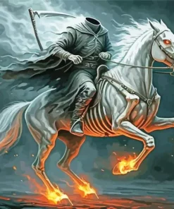 Headless Horseman Art Diamond Painting