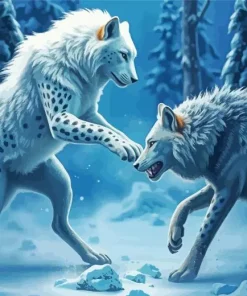 Hybrid Cheetah Diamond Painting