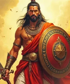 Indian Warrior Diamond Painting