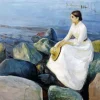 Inger On The Beach By Munch Diamond Painting