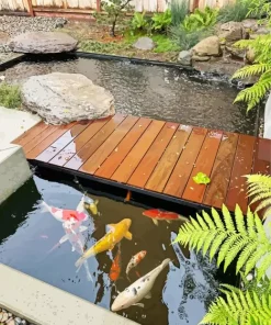 Koi Fishes Pond Diamond Painting