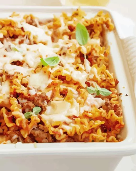 lasagna toss Diamond With Numbers Lasagna Toss Diamond Painting