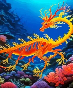 Leafy Sea Dragon Diamond Painting