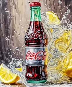 Lemon Coca Cola Diamond Painting