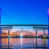 Long Beach CA Bridge Diamond Painting