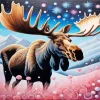 Moose Diamond Painting
