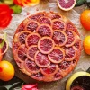 Red Orange Cake Diamond Painting