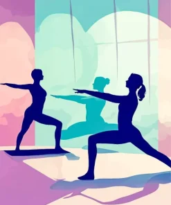 Stretching Girls Diamond Painting