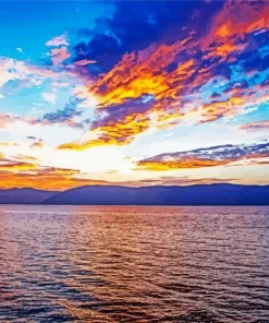 Sunset Clouds Diamond Painting