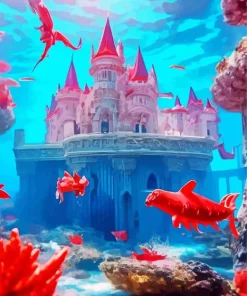 Underwater Castle Diamond Painting