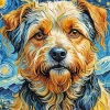 Van Gogh Dog Art Diamond Painting