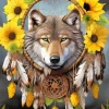 Wolf Dream Catcher Diamond Painting