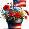 American Flowers Diamond Painting