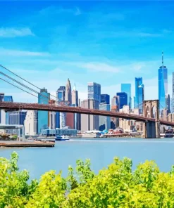 Brooklyn Skyline New York Diamond Painting