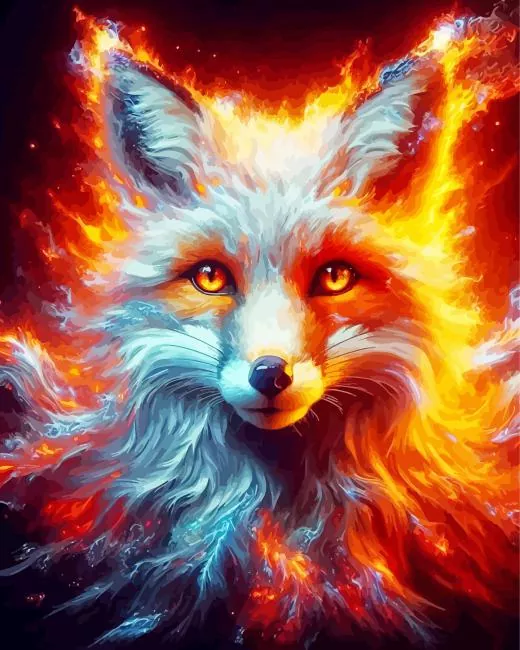 firefox Diamond Paintings Fire Fox Diamond Painting