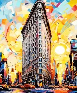 Flatiron Building Diamond Painting