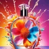 Flower Perfume Bottle Diamond Painting