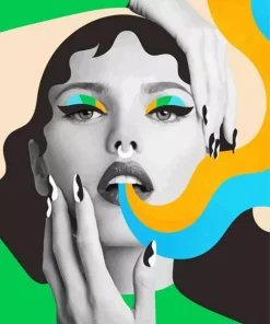 Jade Purple Brown Diamond Painting