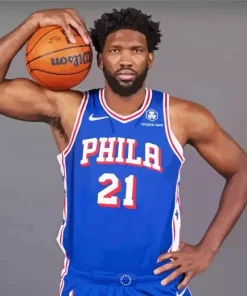 Joel Embiid Diamond Painting