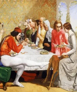 John Everett Millais Isabella Diamond Painting