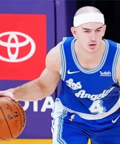 Lakers Alex Caruso Diamond Painting