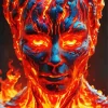 Lava Face Diamond Painting