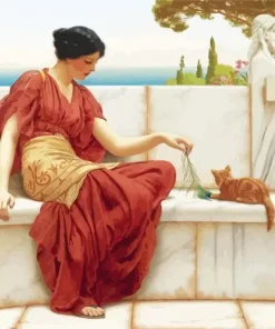 The Favourite By John Godward Diamond Painting